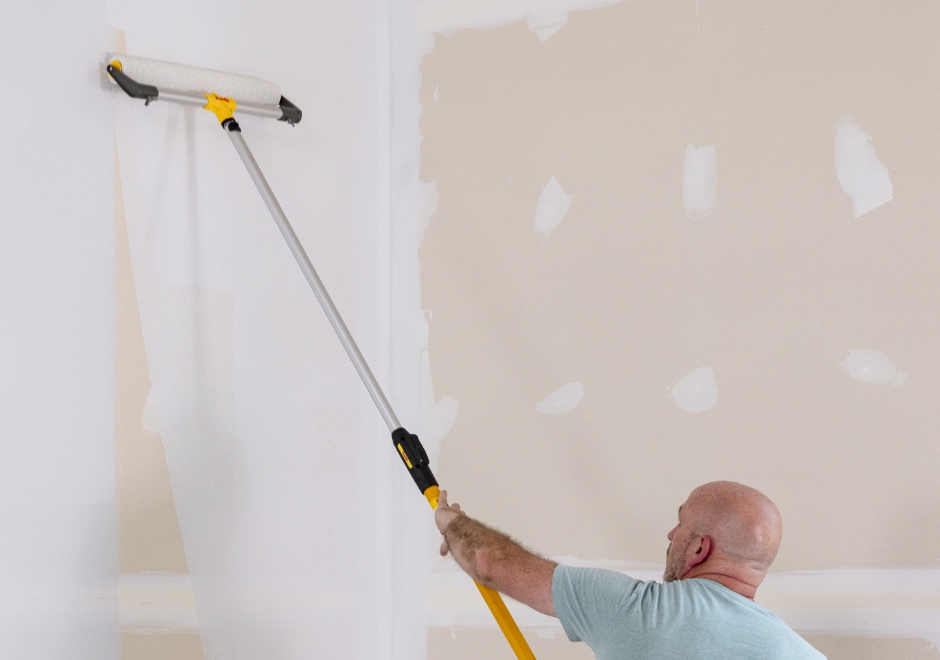 Paint Fast with the World's Biggest Paint Roller 